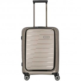 куфари,travelite,air,base,4w,s,trolley,bag,champagne,metallic,(brown)