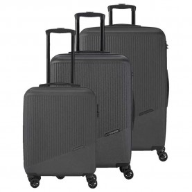 куфари,travelite,bali,4w,l,m,s,trolley,bag,grey,(black)