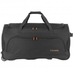 сак,сакове,travelite,basics,fresh,89l,wheeled,duffle,bag,black