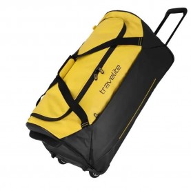 сак,сакове,travelite,basics,97l,wheeled,duffle,bag,yellow,(yellow)