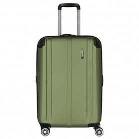 куфари,travelite,city,4w,m,expandable,78,86l,trolley,bag,green,(green)