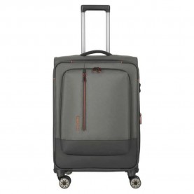 куфари,travelite,crosslite,5.0,4w,m,61,66l,trolley,bag,green