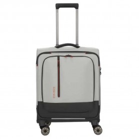 куфари,travelite,crosslite,5.0,4w,s,37l,trolley,bag,white,sand,(grey)