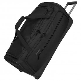 сак,сакове,travelite,crosslite,l,97l,wheeled,duffle,bag,black,(black)