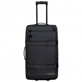сак,сакове,travelite,kick,off,l,65l,wheeled,duffle,bag,dark,antracite,(black)