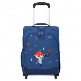 куфари,travelite,minimover,2w,s,19l,trolley,bag,blue