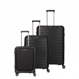 куфари,travelite,mooby,4w,l,m,s,frontpocket,trolley,bag,black