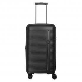 куфари,travelite,roomer,4w,trunk,m,66,74l,trolley,bag,black