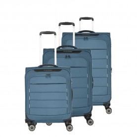 куфари,travelite,skaii,4w,lexpandable,m,expandable,s,trolley,bag,blue