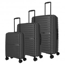 куфари,travelite,trient,4w,l,m,s,trolley,bag,grey