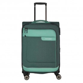 куфари,travelite,viia,4w,m,70,80l,trolley,bag,green