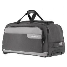 сак,сакове,travelite,viia,wheeled,duffle,bag,grey