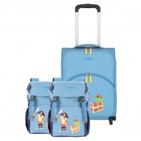 куфари,travelite,youngster,set,2w+2xbackpack,trolley,bag,blue