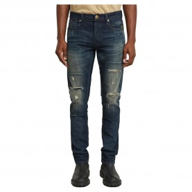 дънки,мъжки,панталони,g,star,3301,slim,jeans,antique,foundry,repaired,(blue)