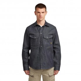 Риза с дълъг ръкав G-Star Dakota Regular Fit long sleeve shirt - Grey (Raw Denim) риза,с,дълъг,ръкав,мъжки,ризи,g,star,dakota,regular,fit,long,sleeve,shirt,grey,(raw,denim)