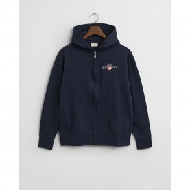 блуза,мъжки,пуловери,gant,graphic,2044015,full,zip,sweatshirt,blue
