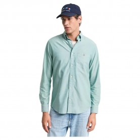 риза,с,дълъг,ръкав,мъжки,ризи,gant,oxford,regular,fit,long,sleeve,shirt,green,(deep,green)