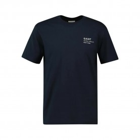тениска,мъжки,тениски,gant,small,graphic,2003300,short,sleeve,t,shirt,black