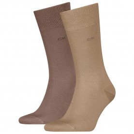 чорапи,мъжки,чорапи,calvin,klein,701218631,socks,2,pairs,khaki,(brown)