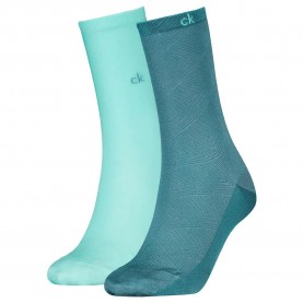 чорапи,дамски,чорапи,calvin,klein,mesh,squares,socks,2,pairs,turquoise,(green,blue)