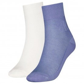 чорапи,дамски,чорапи,calvin,klein,jeans,short,mesh,short,socks,2,pairs,white,purple,(purple,white)