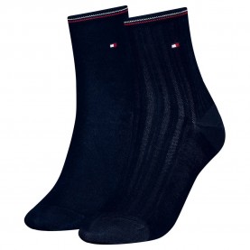 чорапи,дамски,чорапи,tommy,hilfiger,701232974,short,socks,2,pairs,navy,(blue)