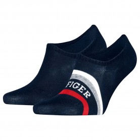 чорапи,мъжки,чорапи,tommy,hilfiger,footie,no,show,socks,2,pairs,navy,(blue)