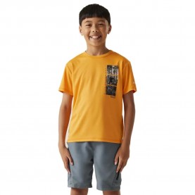 тениска,детски,тениски,regatta,alvarado,ix,short,sleeve,t,shirt,bright,marigold,(yellow)
