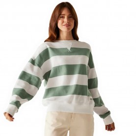 блуза,дамски,блузи,regatta,avika,ii,sweatshirt,glacier,white,stripe,(white)