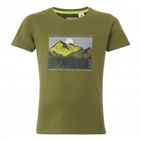 тениска,детски,тениски,regatta,bosley,viii,short,sleeve,t,shirt,nephrite,green,(green)