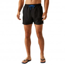 бански,гащета,мъжки,бански,костюми,regatta,mawson,iii,swimming,shorts,black,(black,olympic,blue)