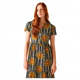 рокля,дамски,поли,и,рокли,regatta,orla,tier,midi,dress,yellow