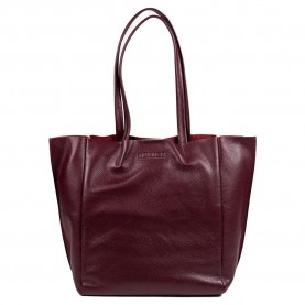 пазарска,чанта,всички,чанти,munich,leather,loft,shopper,bag,garnet,(purple)
