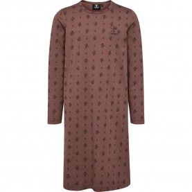 пижама,детски,пижами,hummel,carolina,long,sleeve,pyjama,brown,(8040)
