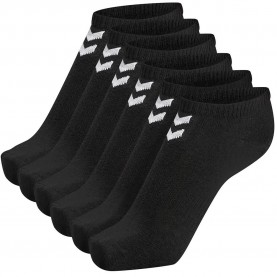 чорапи,мъжки,чорапи,hummel,chevron,ankle,socks,6,pairs,black,(black,black)