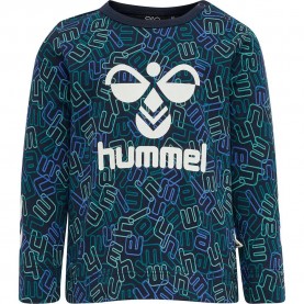 тениска,детски,тениски,hummel,olly,long,sleeve,t,shirt,blue,(black,iris)