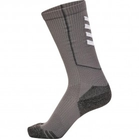 чорапи,мъжки,чорапи,hummel,pro,training,high,long,socks,1299,(grey)