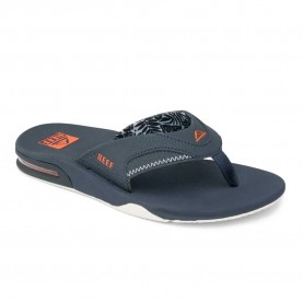 Джапанки Reef Fanning flip flops - Blue (Navy/Orange Tropic) джапанки,мъжки,джапанки,и,чехли,reef,fanning,flip,flops,blue,(navy,orange,tropic)