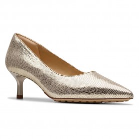 обувки,дамски,обувки,clarks,shoes,adela,court,heel,shoes,champagne,interest,(golden)
