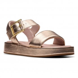 сандали,дамски,сандали,и,чехли,clarks,shoes,alda,strap,sandals,golden,(copper,metallic)