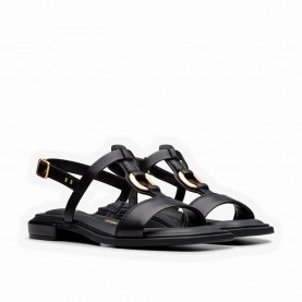 сандали,дамски,сандали,и,чехли,clarks,shoes,ariany,sling,sandals,black,leather,(black)