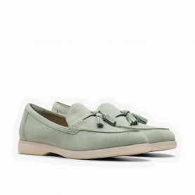 обувки,дамски,обувки,clarks,shoes,narini,edge,loafers,green