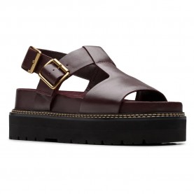 сандали,дамски,сандали,и,чехли,clarks,shoes,orianna,sky,sandals,brown,(wine,leather)