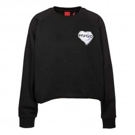 блуза,дамски,блузи,hugo,darace,sweatshirt,black,(black)