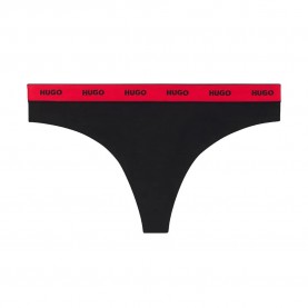 дамско,бельо,дамски,бикини,и,танкини,hugo,stripe,10240727,thong,3,units,black