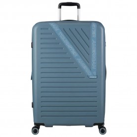 куфари,american,tourister,dynabelt,spinner,77,tsa,expandable,104,114l,trolley,bag,rainstorm,blue,(blue)