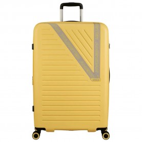 куфари,american,tourister,dynabelt,spinner,77,tsa,expandable,104,114l,trolley,bag,sunny,yellow,(yellow)