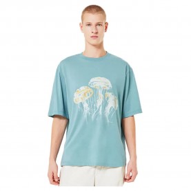 тениска,мъжки,тениски,oakley,jellyfish,short,sleeve,t,shirt,pacific,(blue)