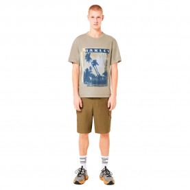 тениска,мъжки,тениски,oakley,palm,short,sleeve,t,shirt,boulder,green,(beige)