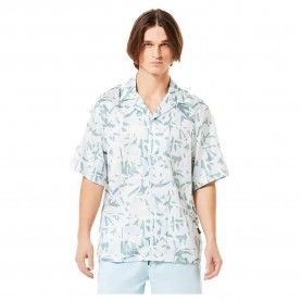 риза,с,къс,ръкав,мъжки,ризи,oakley,printed,short,sleeve,shirt,blue